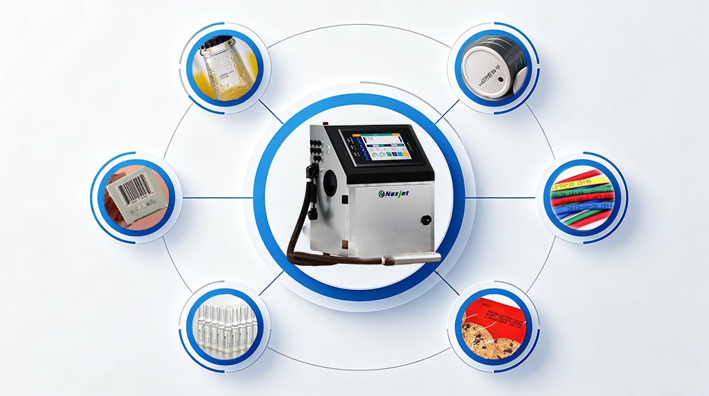 NAXJET CIJ printing machine applictions
